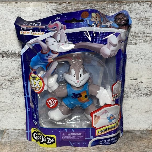 Goo Jit Zu Bugs Bunny Space Jam A New Legacy Stretch Toy - Picture 1 of 3